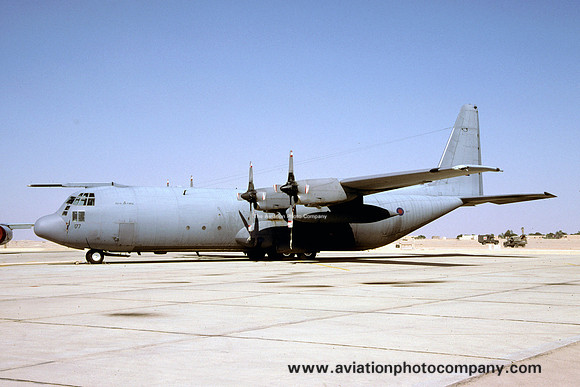 RAF LTW Lockheed C-130K Hercules C.3 XV177 at Prince Sultan AB (2000)