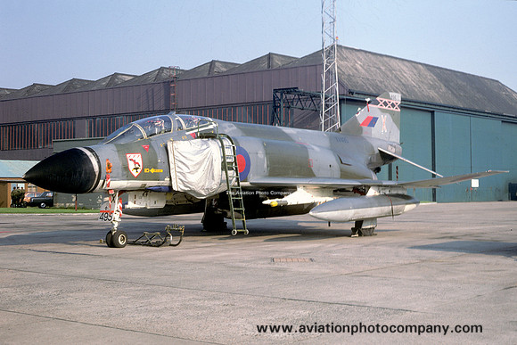 RAF 29 Squadron McDonnell F-4M Phantom FGR.2 XV495/X (1978)