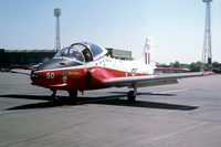 RAF 3 FTS BAC Jet Provost T.5A XW320/50 (1978)