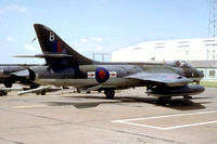 RAF 1 TWU 79 Squadron Hawker Hunter FGA.9 XF435/B (1980)