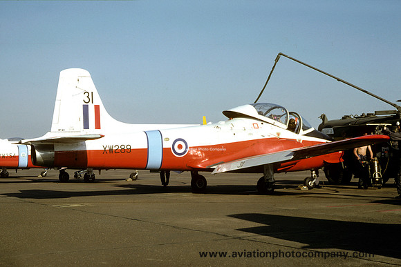 RAF College BAC Jet Provost T.5A XW289/31 (1980)