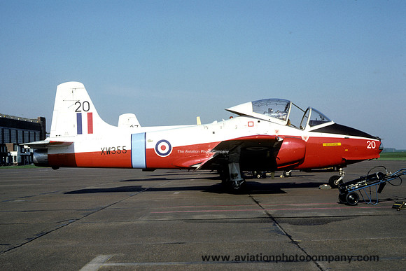 RAF College BAC Jet Provost T.5A XW355/20 (1980)