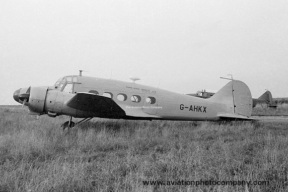 Kemps Aerial Surveys Avro 652 Anson G-AHKX (1968)