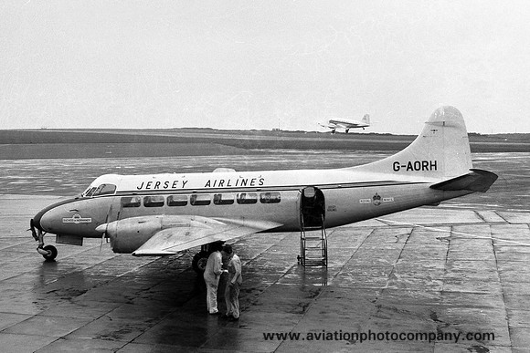 Jersey Airlines De Havilland DH.114 Heron 2B G-AORH (1960)