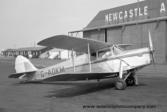 De Havilland DH.87B Hornet Moth G-ADKM at Newcastle