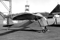 Taylorcraft Plus D G-AHGW at Newcastle (1960)