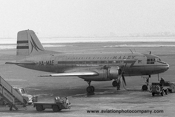 Malev Hungarian Airlines VEB IL-14LR HA-MAE (1969)