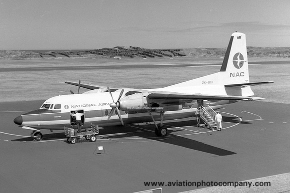 New Zealand National Airways Corporation Fokker F-27-100 Friendship ZK-BXI