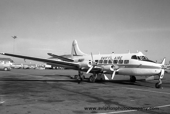 Swift Aire Lines De Havilland DH.114 Heron 2B (Riley) N1420Z