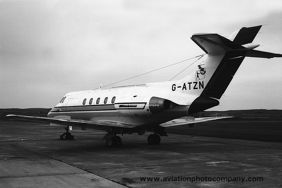The Rank Organisation Ltd Hawker Siddeley HS.125-3A G-ATZN (1967)