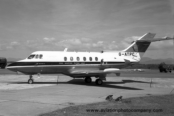 Civil Aviation Flying Unit Hawker Siddeley HS.125-1 G-ATPC