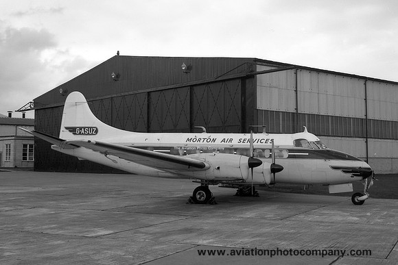 Morton Air Services De Havilland DH.114 Heron 2D G-ASUZ (1965)