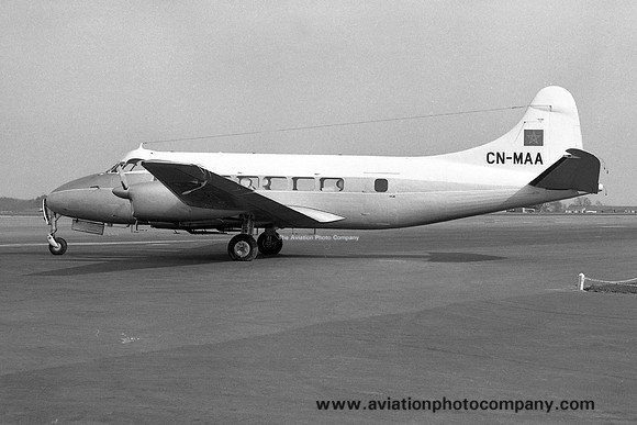 Sultan of Morocco De Havilland DH.114 Heron 2D CN-MAA (1957)