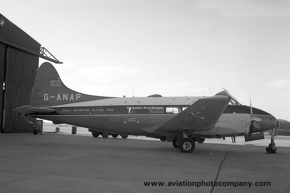 Civil Aviation Flying Unit De Havilland DH.104 Dove 6 G-ANAP (1965)