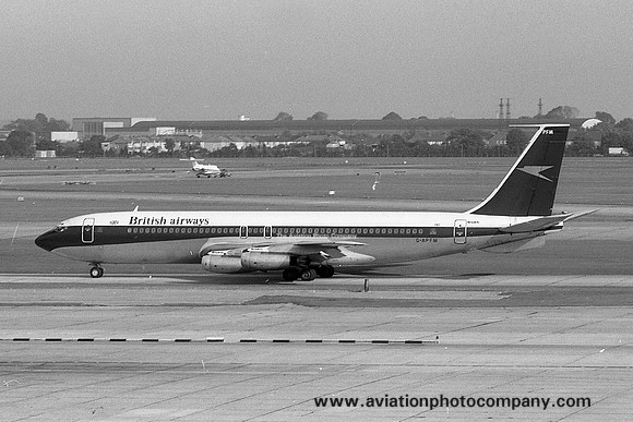 British Airways Boeing 707-436 G-APFM (1974)