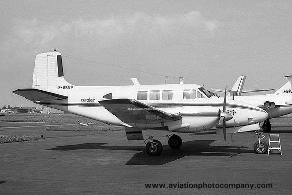 Euralair Beech 65 Queen Air F-BKBU (1970)