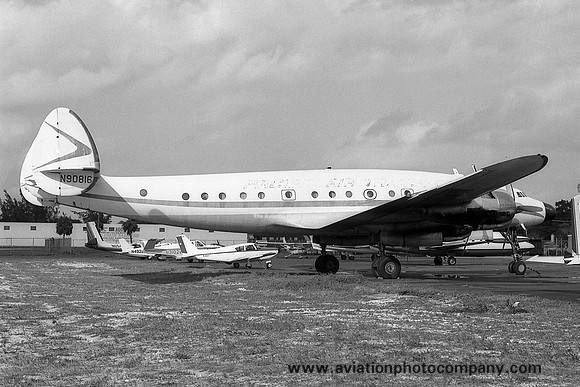 Ex Pacific Air Transport Lockheed L-049 Constellation N90816 (1980)