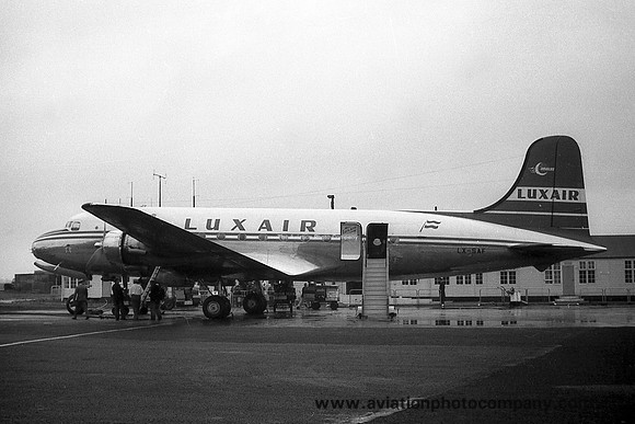 Luxair Douglas DC-4-1009 LX-SAF (1963)