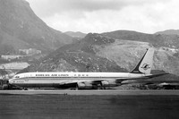 Korean Air Lines (leased from World Airways) Boeing 707-373C N368WA (1974)