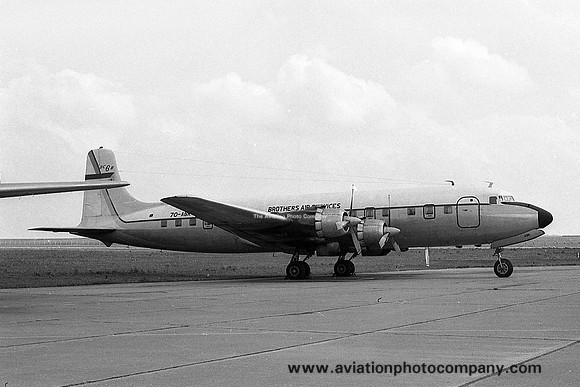 Brothers Air Services Douglas DC-6B 7O-ABK (1972)