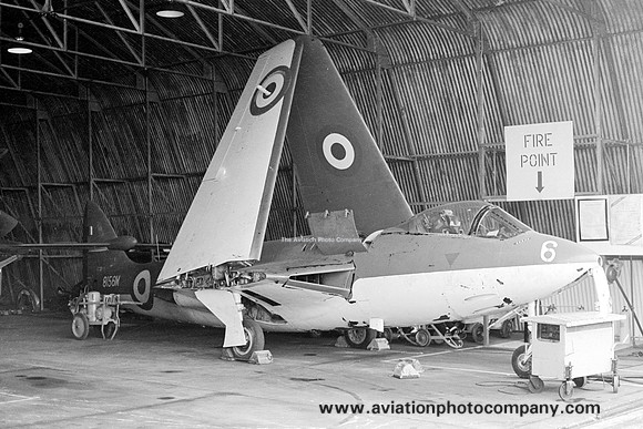 Royal Navy SAH Hawker Sea Hawk FGA.6 8156M (1976)