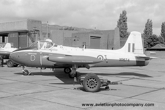 RAF CATCS BAC Jet Provost T.4 XR674/D (1976)
