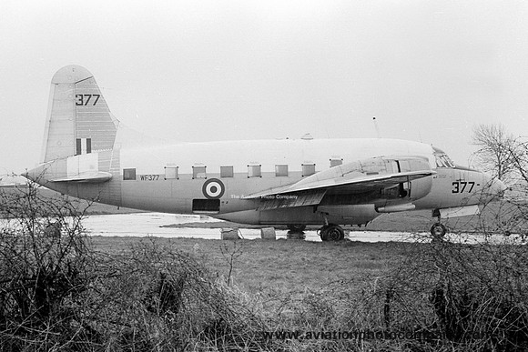 RAF Vickers Varsity T.1 WF377 (1975)