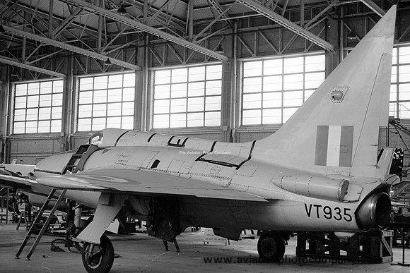 Boulton Paul P.111A VT935 (1975)