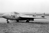 Royal Navy De Havilland Sea Vampire T.22 XG743 (1975)