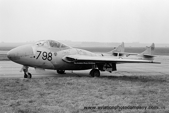 Royal Navy De Havilland Sea Vampire T.22 XG743 (1975)
