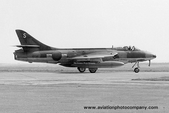 RAF TWU Hawker Hunter FGA.9 XF511 (1976)