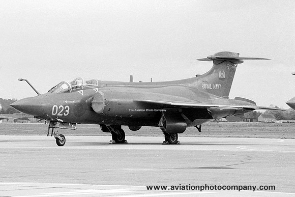 Royal Navy 809 Squadron Blackburn Buccaneer S.2D XV867/R023 (1976)