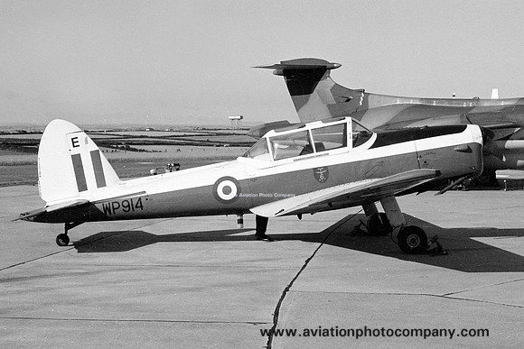 RAF 6 AEF DHC-1 Chipmunk T.10 WP914/E (1976)