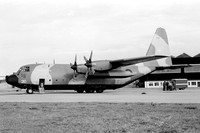 RAF LTW Lockheed C-130K Hercules C.1 XV210 at RAF Lossiemouth (1976)