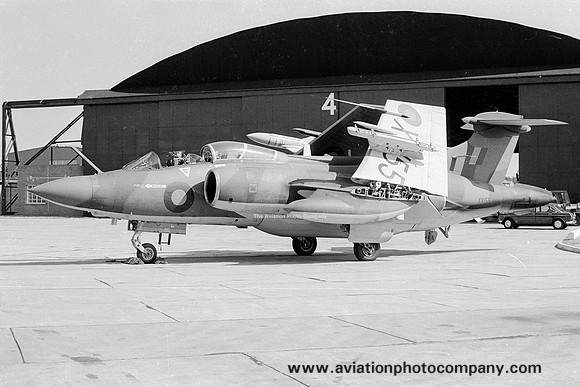 RAF Blackburn Buccaneer S.2A XV155 at RAF Lossiemouth (1976)