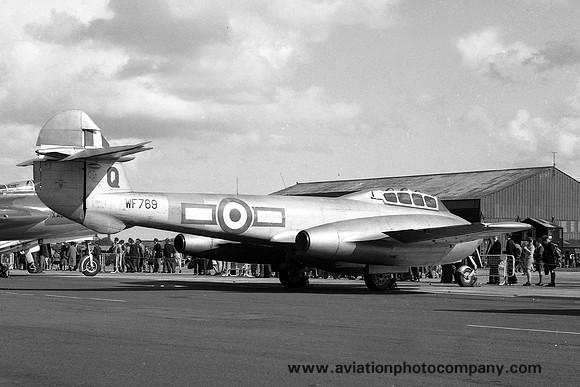 RAF 66 Squadron Gloster Meteor T.7 WF769/Q (1958)