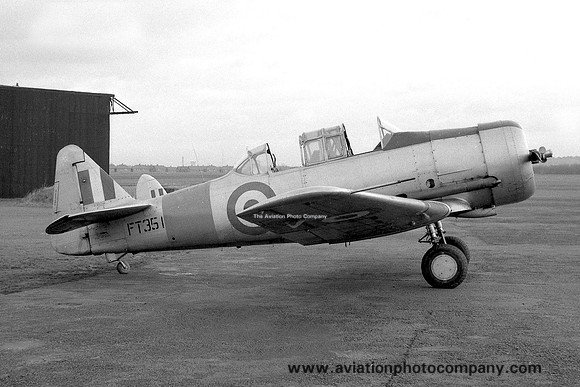 RAF Duham UAS Noorduyn AT-16-ND Harvard IIB FT351