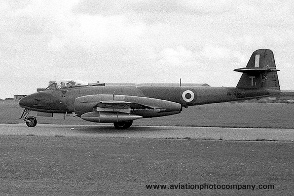 RAF Waterbeach Technical Wing Gloster Meteor F(TT).8 WK918 (1957)