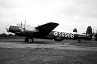 RAF Avro Lincoln B.2 SX988 at RAF Wroughton (1957)