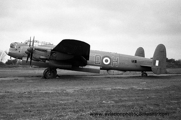 RAF Avro Lancaster GR.5 RF322 at RAF Wroughton (1957)