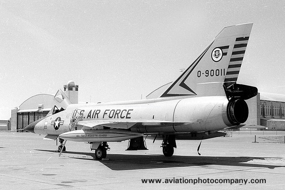 USAF 460 FIS Convair F-106A Delta Dart 59-0011 (1971)
