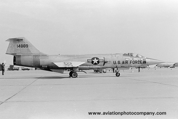 USAF 58 TTW Lockheed F-104G Starfighter 67-14889 (1982)