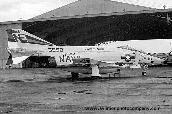 US Navy VF-154 McDonnell F-4J Phantom 155550/NE-113 (1977)