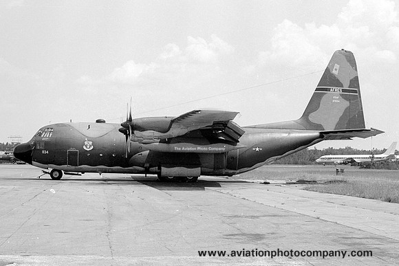 USAF 403 TAW Lockheed C-130E Hercules 63-7834 (1977)