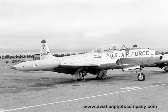 USAF Lockheed T-33A Shooting Star 56-1673 (1972)