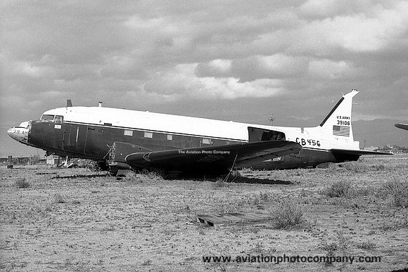 US Army Douglas TC-47K Skytrain 39106 at MASDC Davis Monthan (1978)