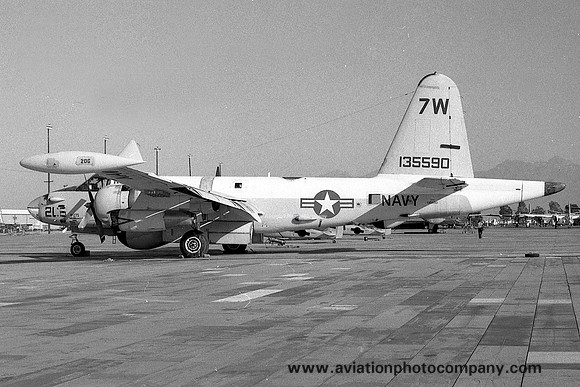 US Navy Willow Grove Lockheed SP-2H Neptune 135590 at MASDC Davis Monthan (1978)