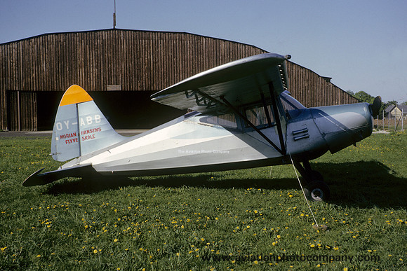 Morian Hansens Flyve Skole S.A.I KZ-VII U-4 Laerke OY-ABB (1963)