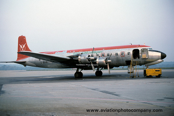 Air Atlantique Douglas DC-6B G-SIXB (1979)