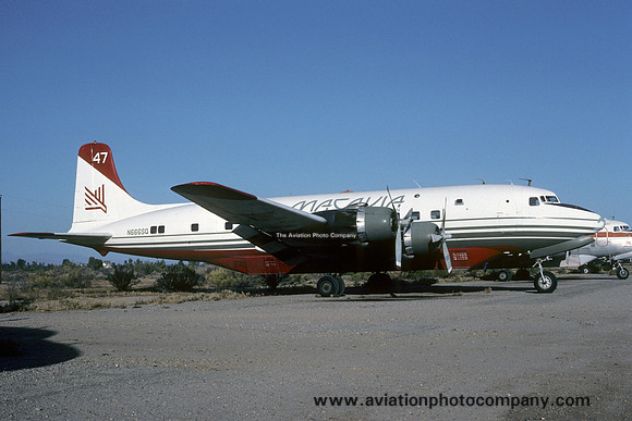 Macavia International Corporation Douglas DC-6 N666SQ (1991)